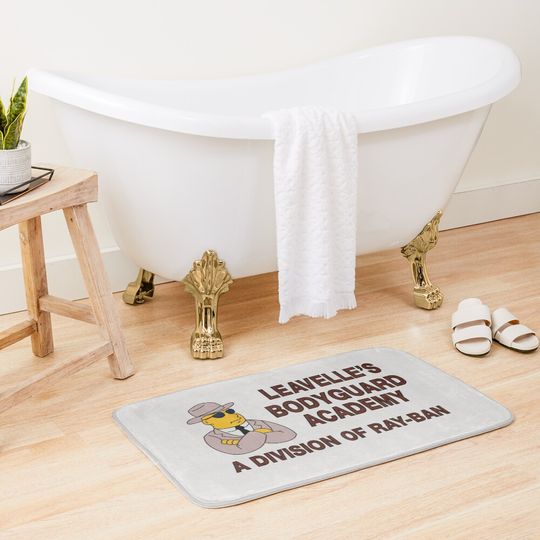 Leavelle's Bodyguard Academy Bath Mat, For Bathroom, For Kitchen