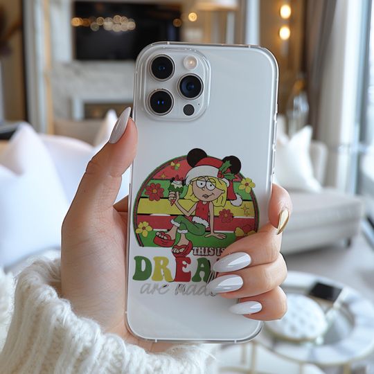 Disney Lizzie Mcguire This Is What Dreams Are Made Of Christmas Phone Case