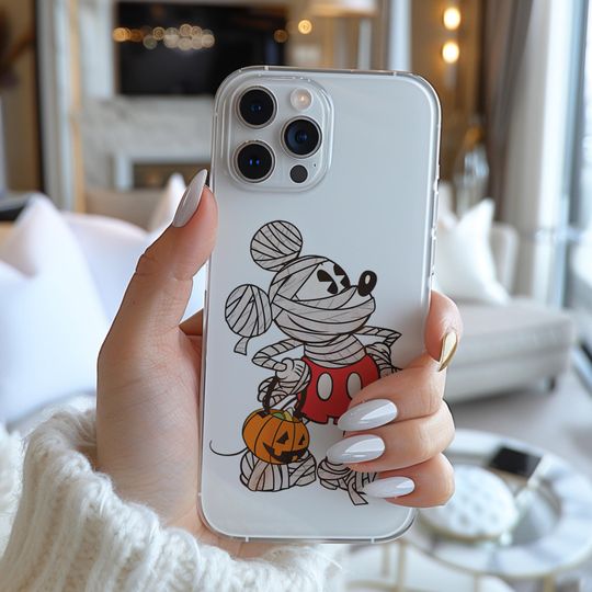 Vintage Mickey Mouse Costume Mummy Halloween Disney Phone Case