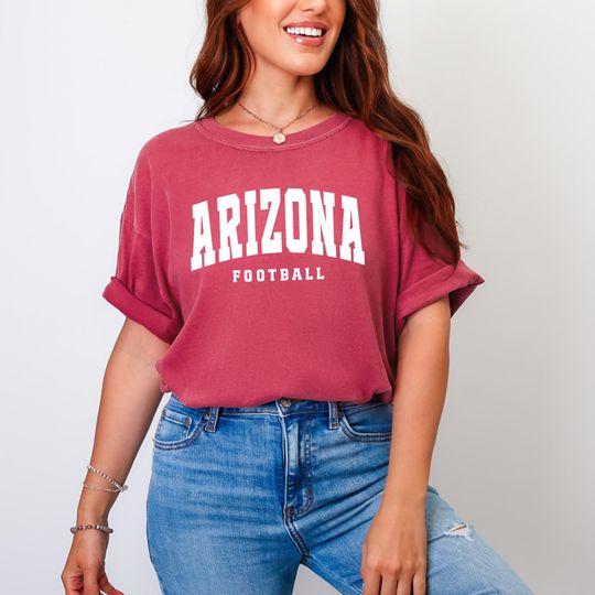 Arizonna Football Varsity Shirt, Retro Cardinal Red Birds Gameday Outfit, Nation League