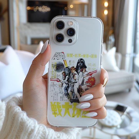 Star Wars Vintage Japanese Movie Poster Sta Phone Case