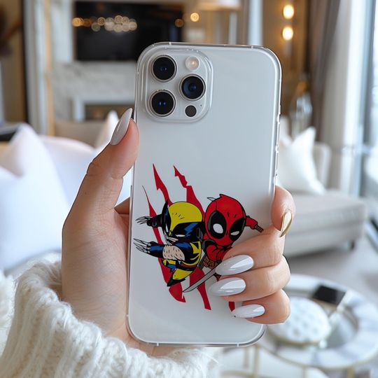 Marvel Deadpool Wolverine Characters Deadpo Phone Case