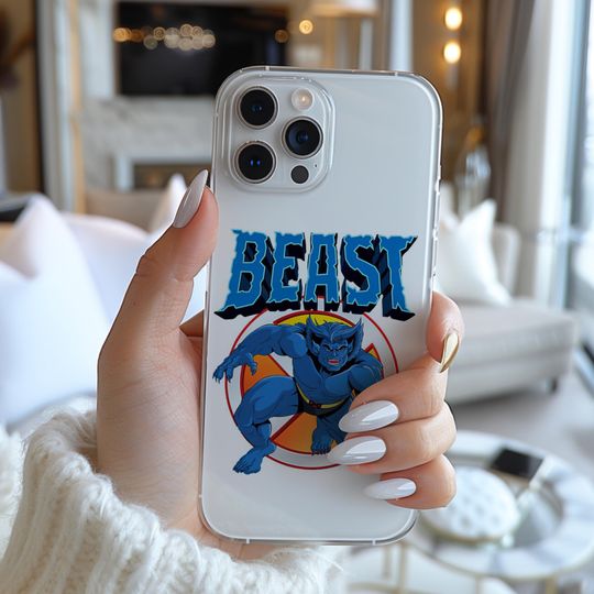 Marvel X Men Beast Retro 90s Marvel Comics Phone Case