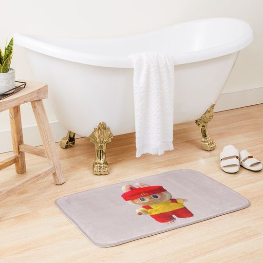 McD Labubu Bath Mat, For Bathroom, For Kitchen