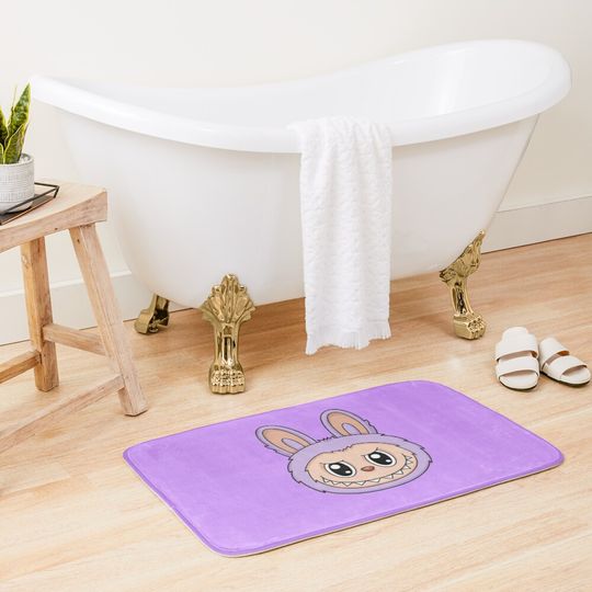 Labubu Zizi Cute Character Bath Mat, For Bathroom, For Kitchen