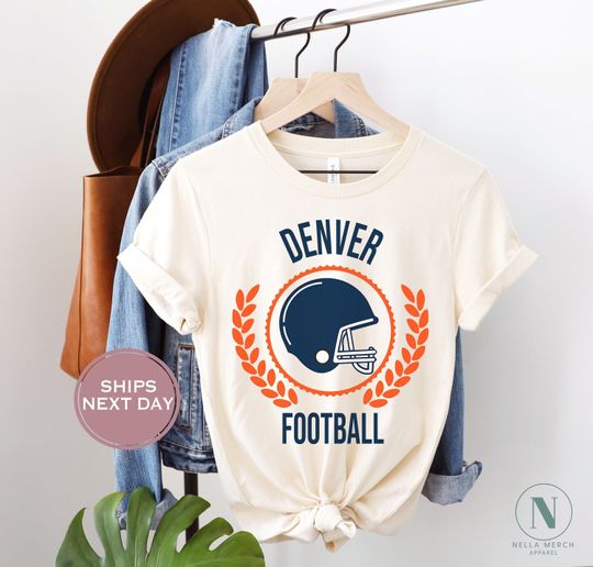 Denver Football Shirt, Retro Denver Football Shirt, Vintage Denver Women Shirt, Denver Toddler Shirt