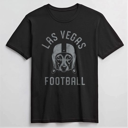 Las Vegas Football Dachshund T-Shirt, Dog Lover Gift for Las Vegas Raiders fans