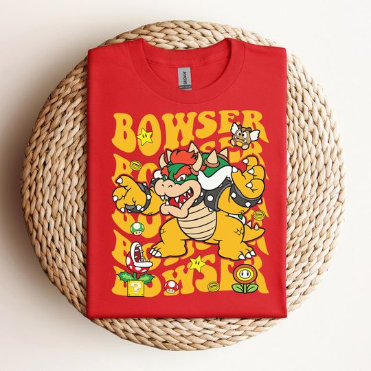 Super Mario Bowser Shirt, Bowser Boss Shirt, Mario And Bowser Shirt, Super Mario Gift
