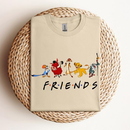 Lion King Friends Shirt, Cute Lion King Shirt, Family Vacation Shirt, Friends Gifts, Disney Shirt, Lion King Friends tee, Simba's Shirt