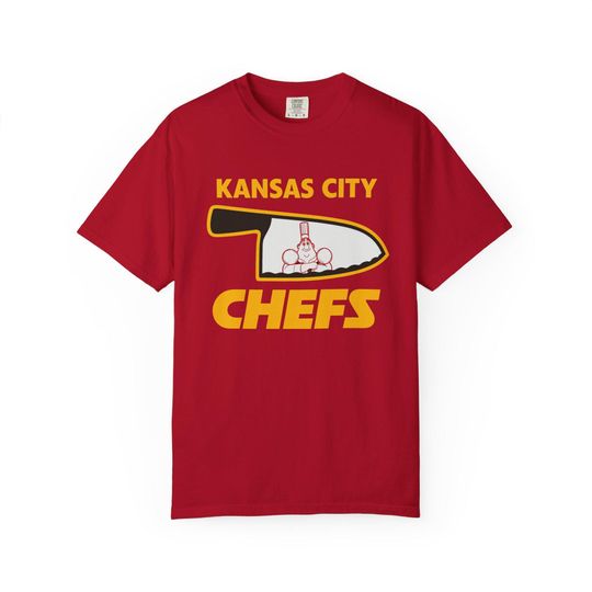 KANSAS CITY CHEFS - Chiefs Pro Football Ratatouille Gusteau Remy T-Shirt