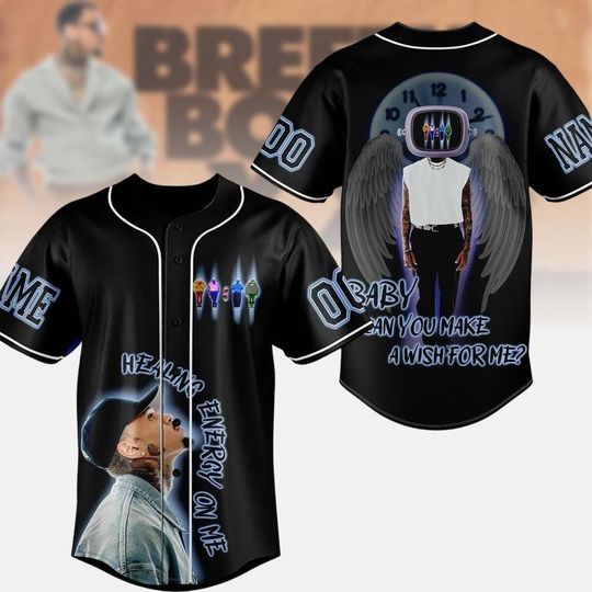 Chris Brown XX 2025 Baseball Shirt, Chris Brown 11:11 Tour Jersey For Fan