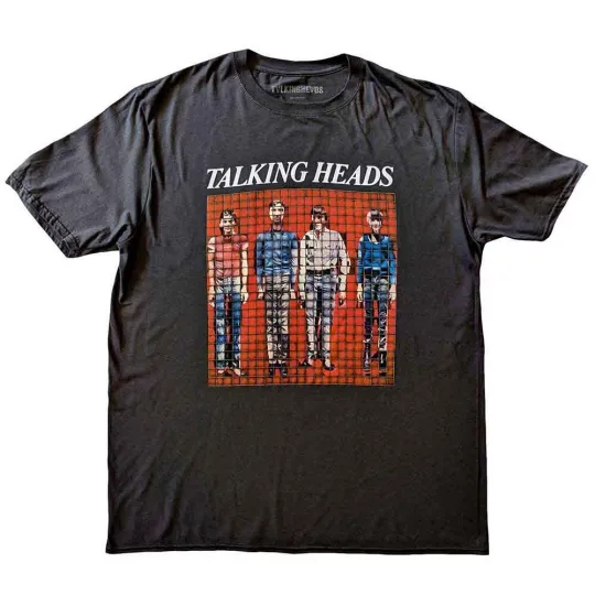 Talking Heads Unisex T-Shirt Pixel Portrait