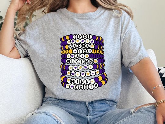 Minnesota Vikings- Karma is a Viking- bracelets shirt