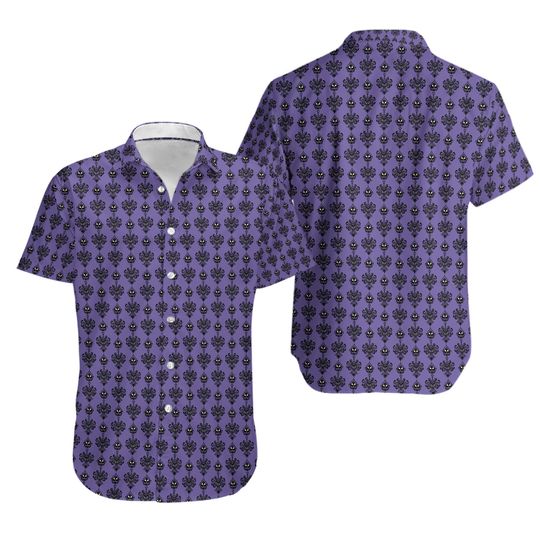 Haunted Mansion All Over Print Aloha Hawaiian Shirt | Subtle Disney