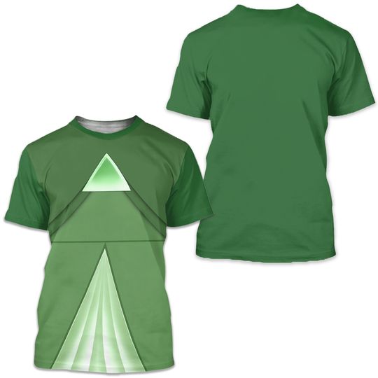 Fairy Fauna 3D Cosplay Costume Shirt, Sleeping Beauty T-shirt, Fauna Sleeping Beauty Mom Daughter Tee, Fairy Fauna Halloween Costume Shirt