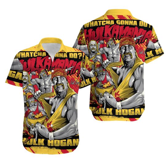 Hulk Hogan |Universal Hawaiian Shirt
