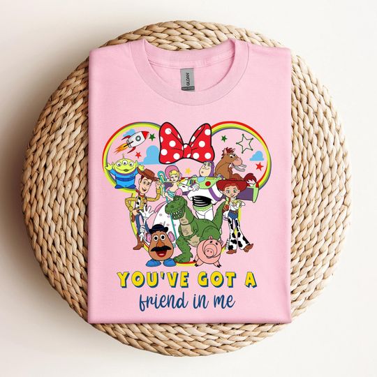 You've Got A Friend In Me T-Shirt, Disney Toy Story Shirt, Disney Trip Shirt, Disney Friends Tee, Toy Story Characters Shirt, Best Friends