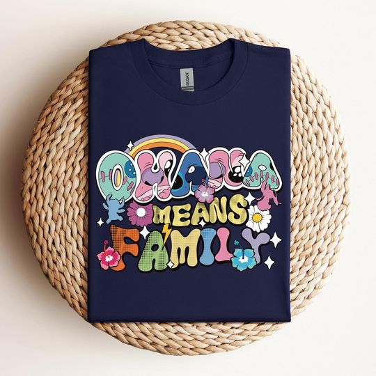 Ohana Means Family Shirt, Ohana Shirt, Disney Shirt, Lilo And Stitch Shirt, Hawai Shirt, Disneyworld Tee
