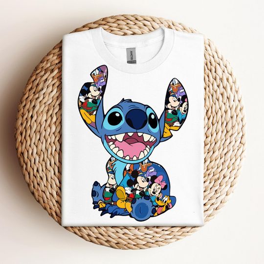 Disney Stitch Shirt, Mickey and Friends T-Shirt, Disney Characters Tee, Lilo and Stitch Sweatshirt, Disney Experiment 626 Sweater