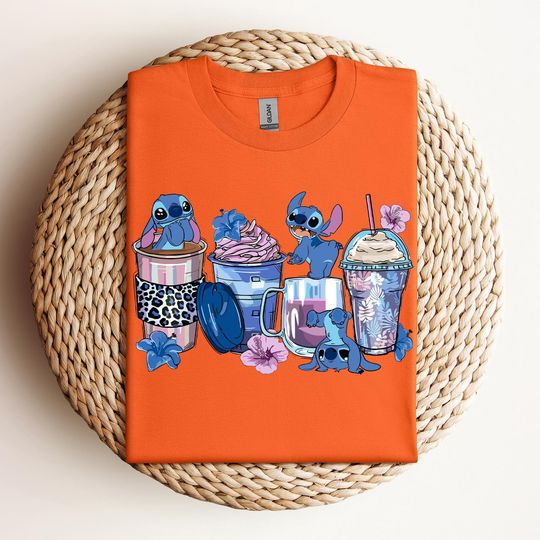 Ohana Shirt, Stitch Ohana Summer Coffee Shirt, Disney Shirt, Lilo And Stitch Shirt, Ohana Means Family Shirt, Hawai Shirt, Gift For Her