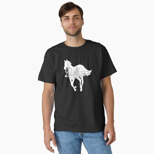 Horse White Pony Classic T-Shirt