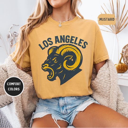 Vintage Los Angeles Football T-shirt, Los Angeles Sports Tee, Retro Los Angeles Shirt