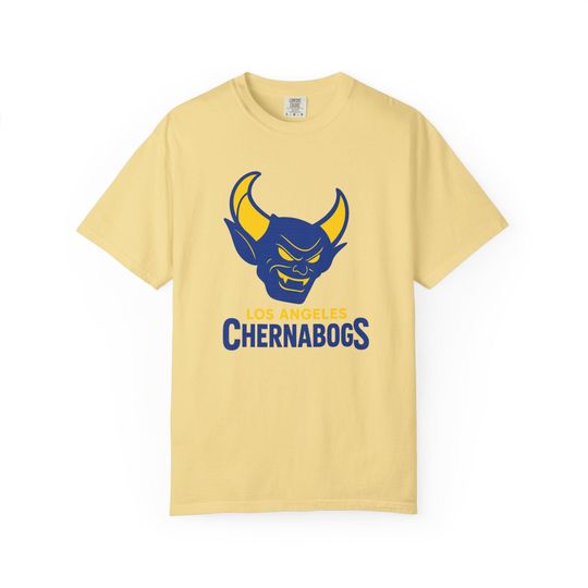 LOS ANGELES CHERNABOGS - Rams Pro Football Fantasia Chernabog T-Shirt