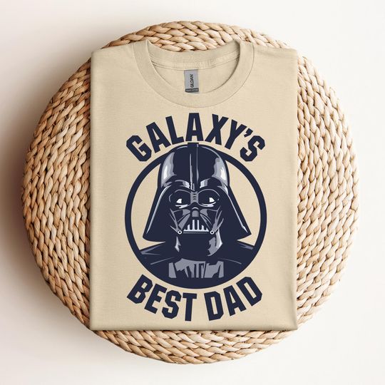 Retro Star Wars Darth Vader Galaxy's Best Dad  Father's Day Gift Shirt, Family Birthday Gift Adult Kid Toddler Tee