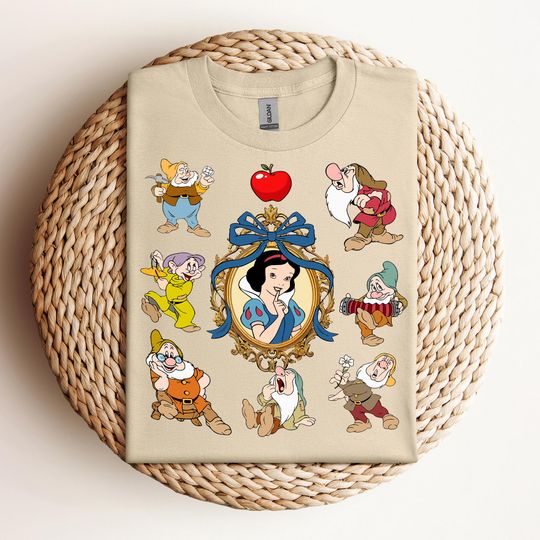 Snow White Princess Coquette Magical Bow Shirt, Princess Trip Shirt, Girls Trip Shirt, Princess Squad Vibes, Besties Shirt