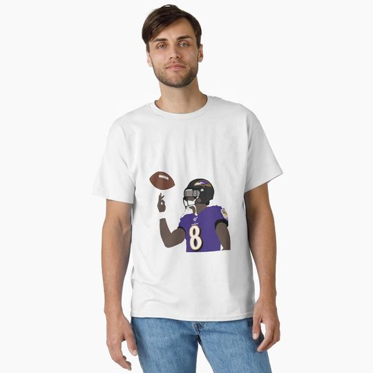 Baltimore ravens Lamar Jackson Classic T-Shirt