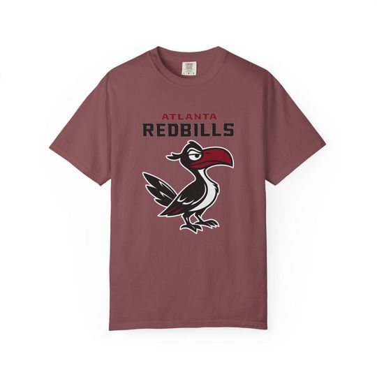 ATLANTA REDBILLS - Falcons Pro Football Lion King Zazu Hornbill T-Shirt