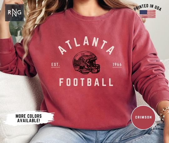 Atlanta Football Shirt, Falcon Football Gameday Apparel, Atlanta Football Fan