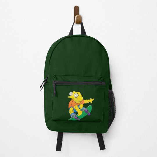 Hans Moleman - Simpsons Backpack, Gift for Fan, Funny backpack