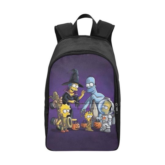 Simpsons Family Backack Bag Shoulder Crossbody Gifts, Gift for Fan, Funny backpack