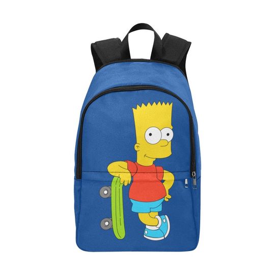 Simpsons Family Backack Bag Shoulder Crossbody Gifts, Gift for Fan, Funny backpack