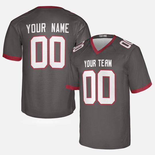 Custom Tampa Bay Buccaneers Football Jersey - Personalized Team Name & Number