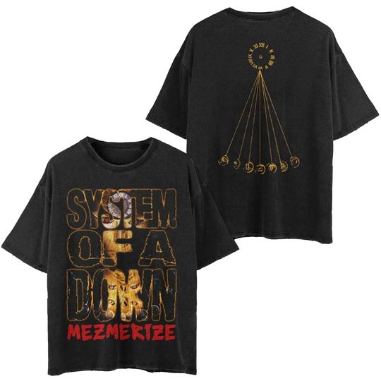 SYSTEM OF DOWN Hoodie Tee - Mezmerize Band Merch