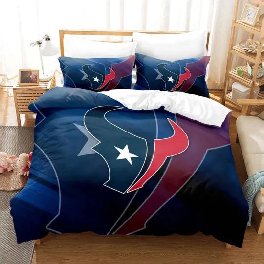 Houston Football Team Texans Bedding Set