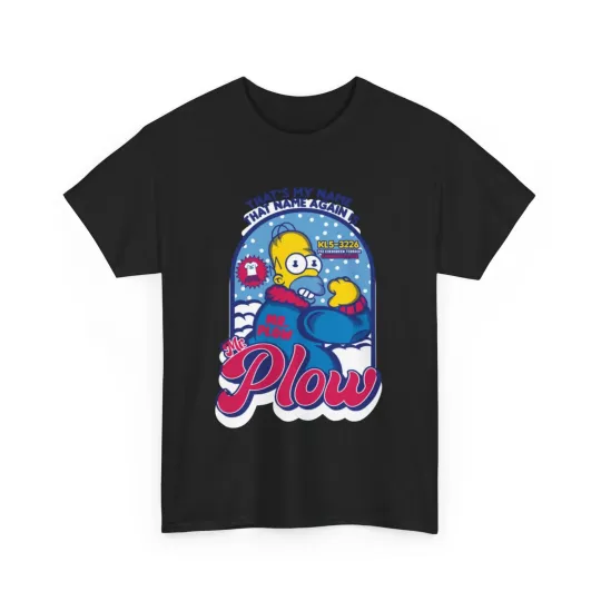 The Simpsons T-Shirt | Homer Simpson Shirt | Mr. Plow Simpson T-Shirt