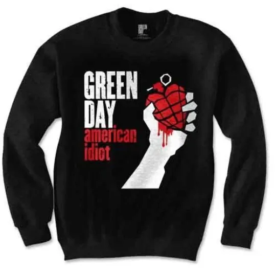 Green Day Unisex American Idiot Sweatshirt