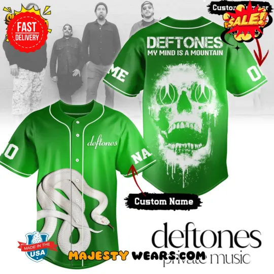 “Deftone – MY MIND IS A MOUNTAIN” 2025 Jerseyy