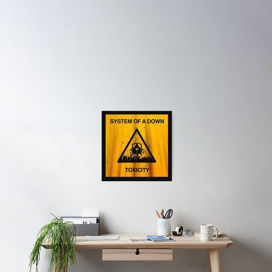 Toxicity Poster – SYSTEM OF DOWN Essential T-Shirt Graphic Wall Art