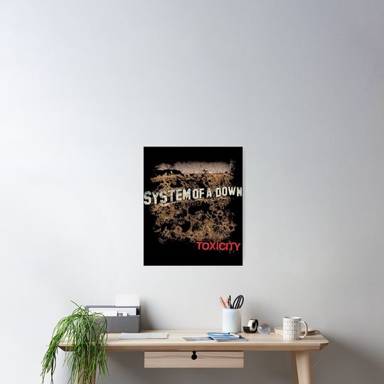 SYSTEM OF DOWN Poster – Rock Band Wall Art Print
