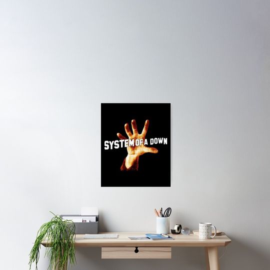 SYSTEM OF DOWN Poster – Rock Band Graphic Wall Art