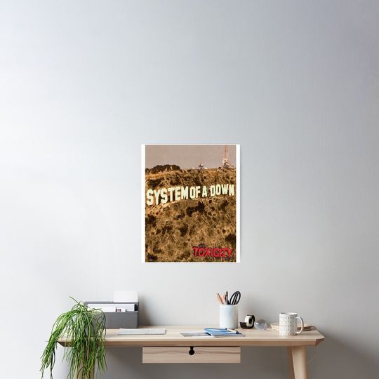 SYSTEM OF DOWN Album Cover Poster – Rock Band Classic Wall Art