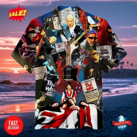 The Who Unisex Hawaiian Shirt