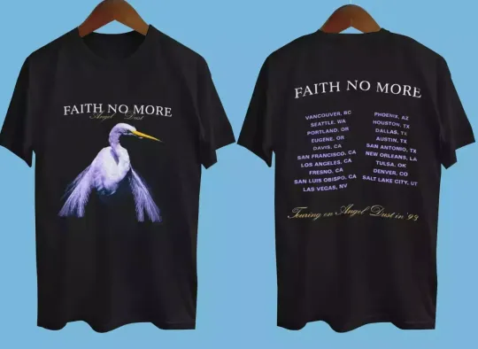 Faith No More Touring Angel Dust Tour T-Shirt, Unisex