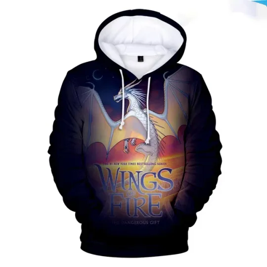 3D Hoodie Animation Lovers Wings Of Fire Movie Hoodie, Sweet Hoodie