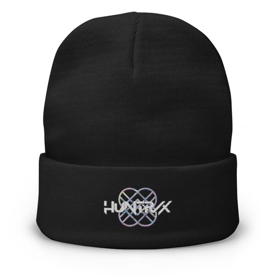 Huntrix Embroidered Beanie - Kpop Demon Hunters Pastel Anime Knit Hat