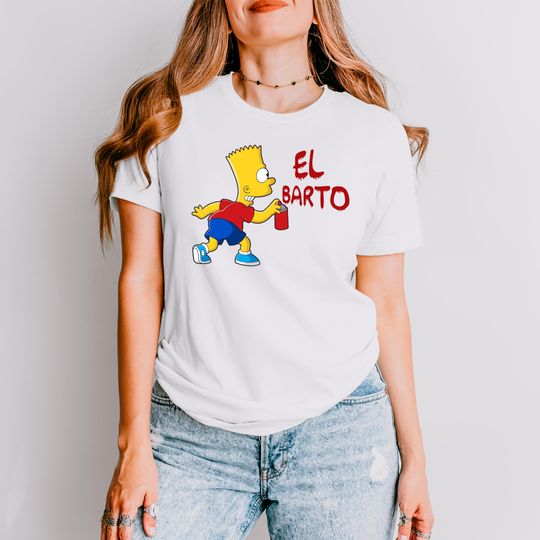Bart Simpson El Barto Shirt, The Simpsons Bart Simpson Fan Tee